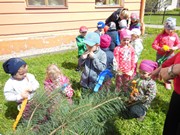 Stavíme Májku ve školce